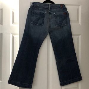 7 for all Mankind crop jeans